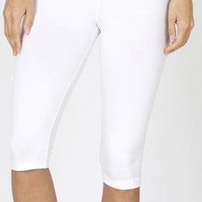 Curvy Cotton Capri