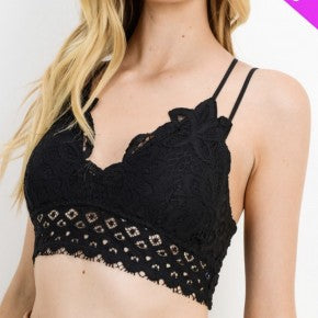 Curvy Scalloped Bralette